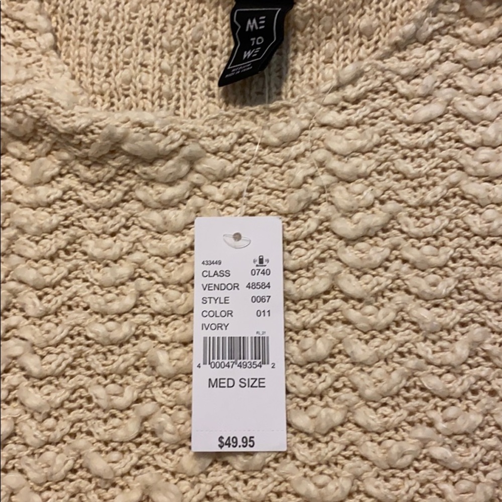 Ivory sweater - Picture 2 of 2